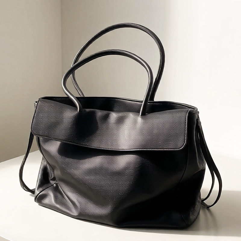 Luxury Tote Bags With Zipper - 女性用ブリーフケーストートバッグ 高級デザイナーハンドバッグと財布 2025年新作 PUグレイン素材 マルチコンパートメントデザイン 脇下ショルダーバッグ
