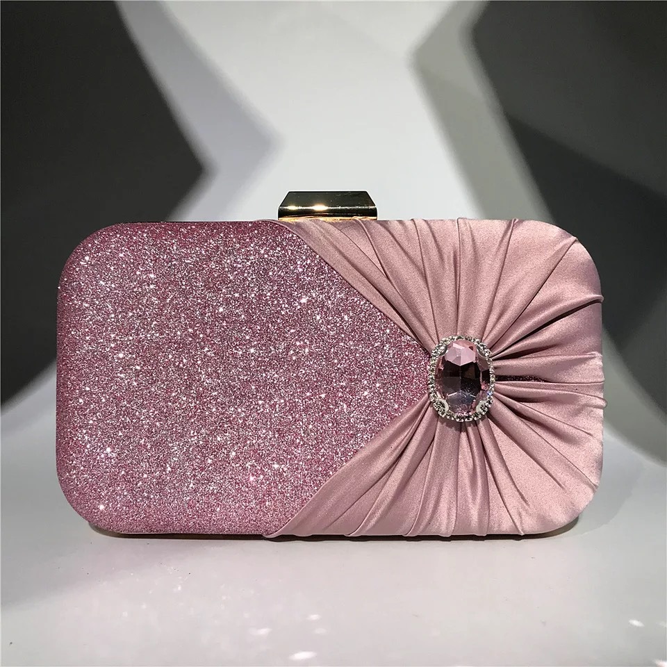 Luxury Bags Made - シルバー高級クリスタルイブニングバッグフラワーデザイナーダイヤモンドデイクラッチ女性の結婚式ブライダル財布 2025 新グリーン