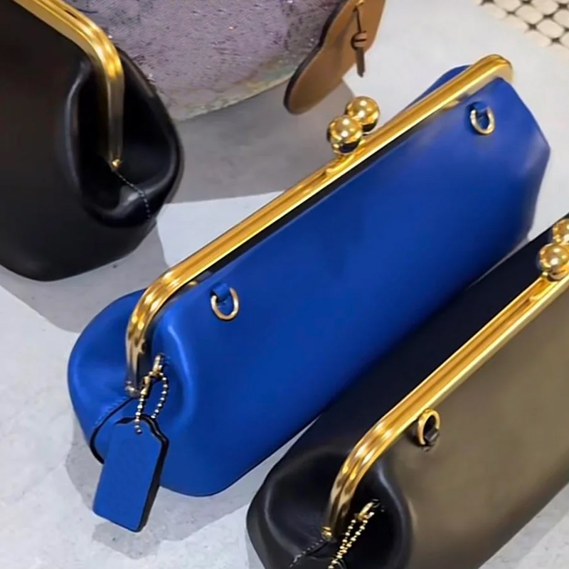 Luxury Bags Outlet - キスロックフレームバッグ 30cm レディース 高級デザイナーハンドバッグ パース 2026年新作