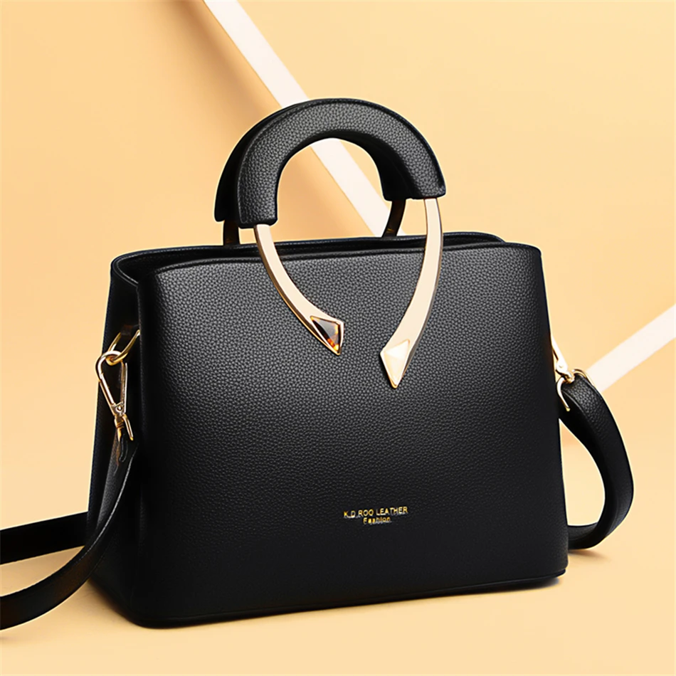 本物のヴァンダーウォール高品質 Pu レザーカジュアルトート - Luxury Tote Bags With Zipper のレビューと価格