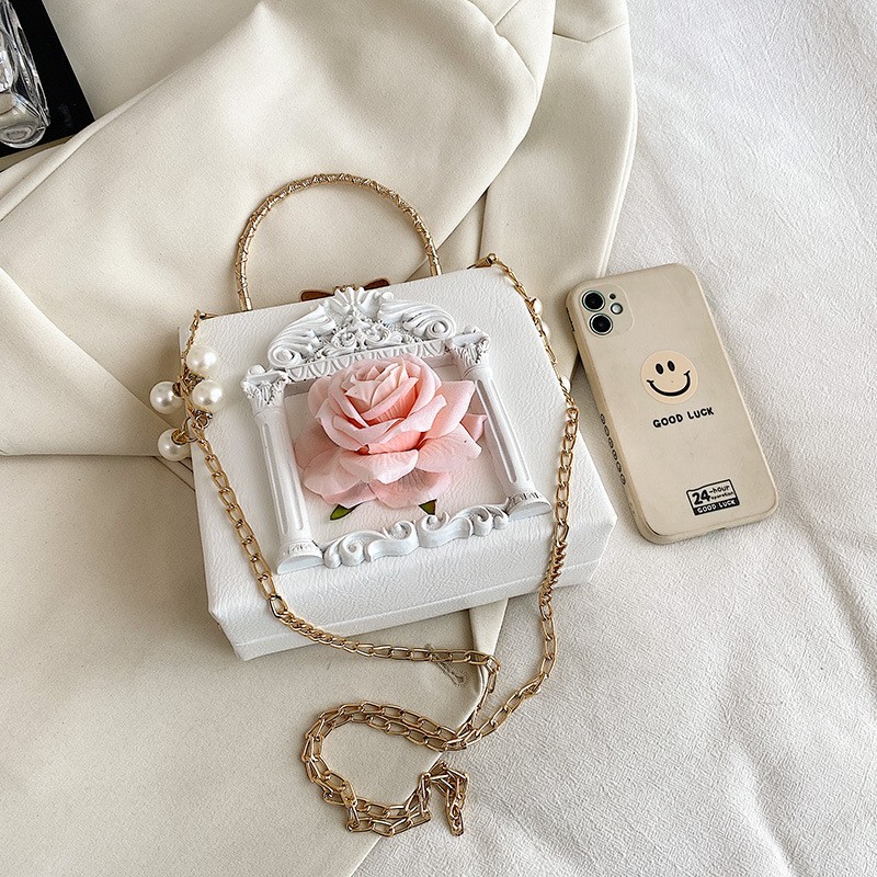 女性のための花柄のショルダーバッグ,高級ハンドバッグ,デザイ - Luxury Bags Made のレビューと価格