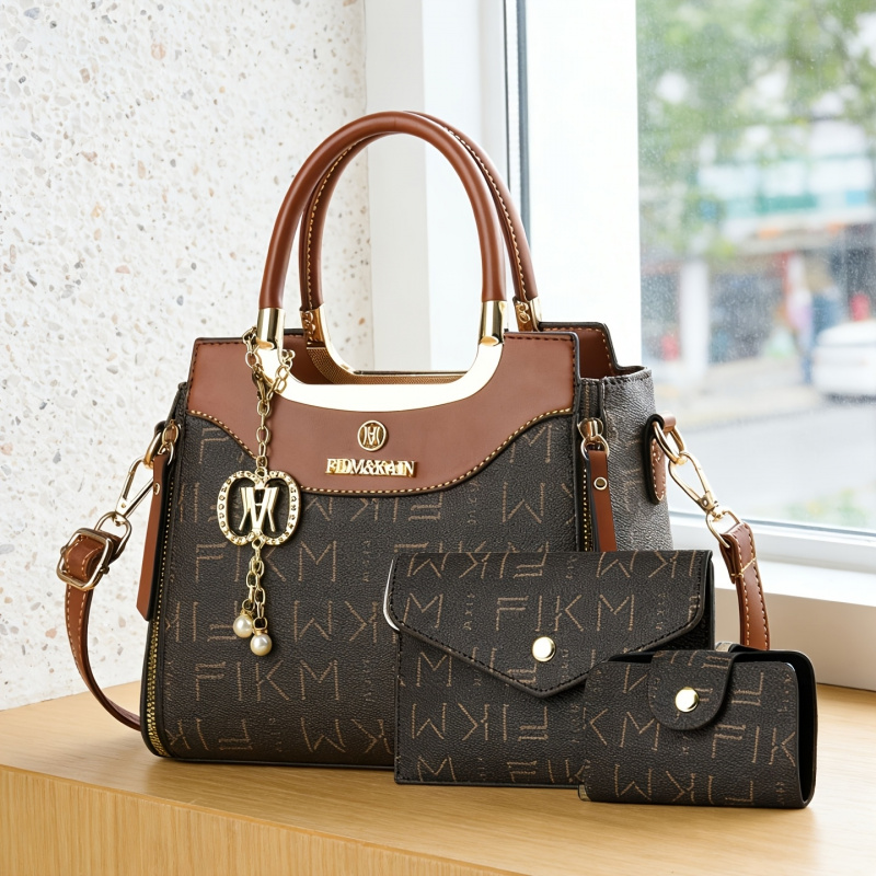 3点セットの高級感のあるプリントレターバッグ、プレミアムでお - Luxury Bags のレビューと価格