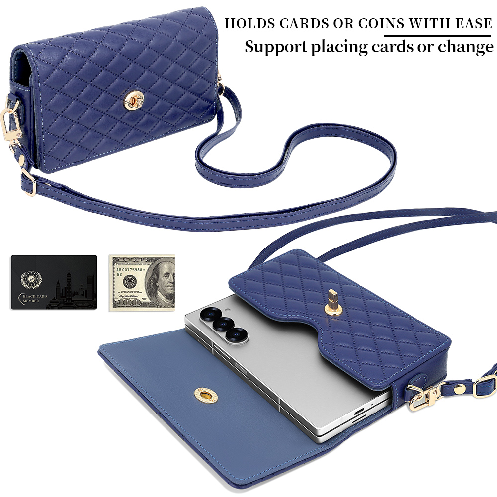 調節可能なクロスボディストラップ付き携帯電話ウォレットバッグ - Luxury Bags のレビューと価格