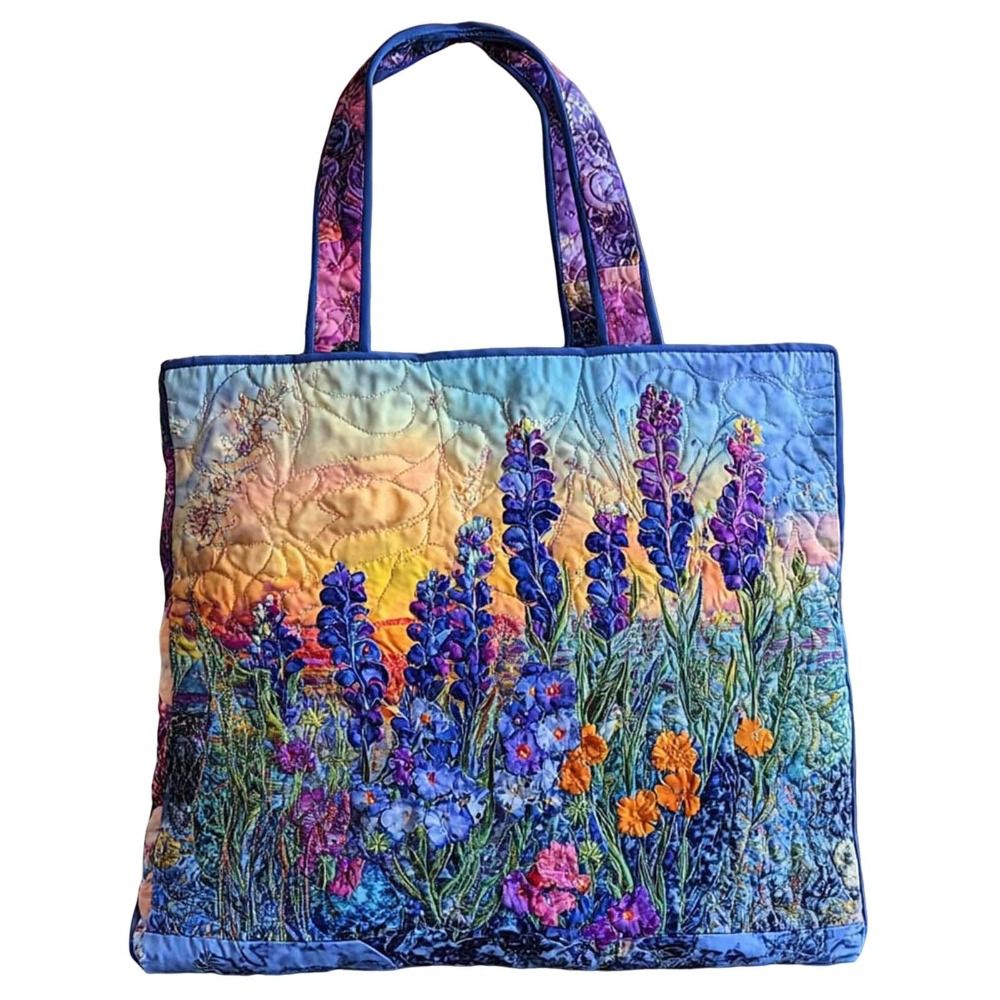 ヴィンテージ女性用キルティングトートバッグ 3Dプリント柄  - Canvas Tote Designer のレビューと価格