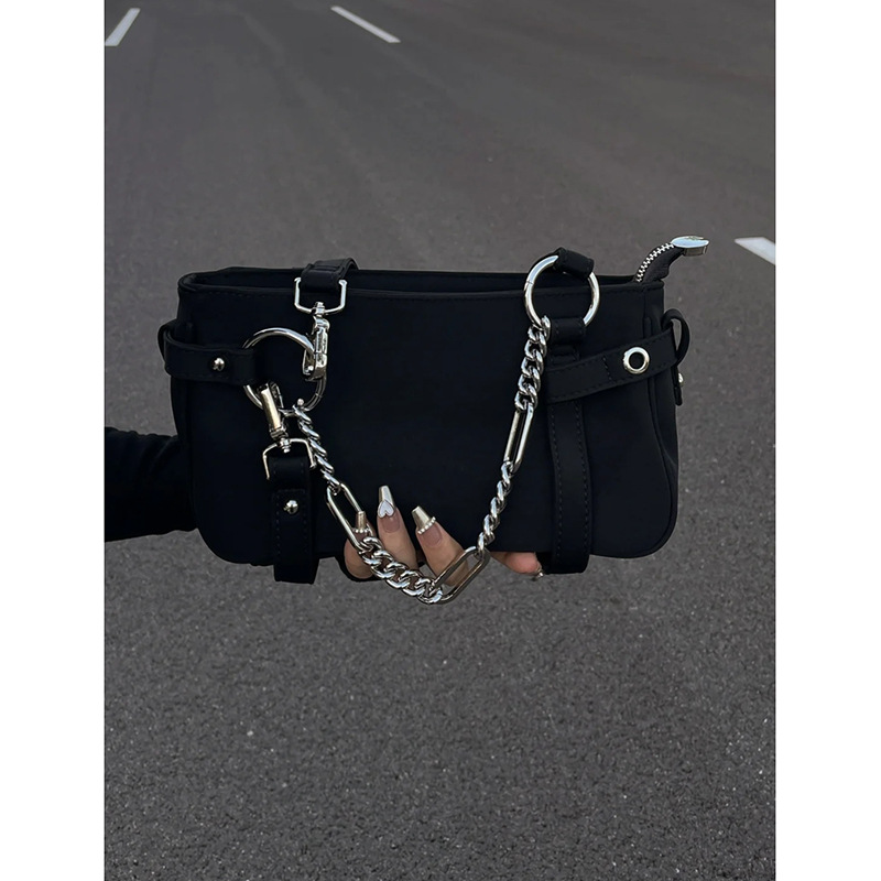 ファッションデザインゴシックチェーンレディース脇の下バッグス - Canvas Tote Designer のレビューと価格