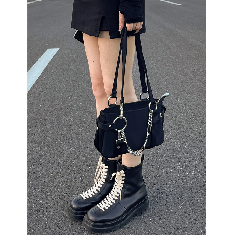 ファッションデザインゴシックチェーンレディース脇の下バッグス - Canvas Tote Designer のレビューと価格