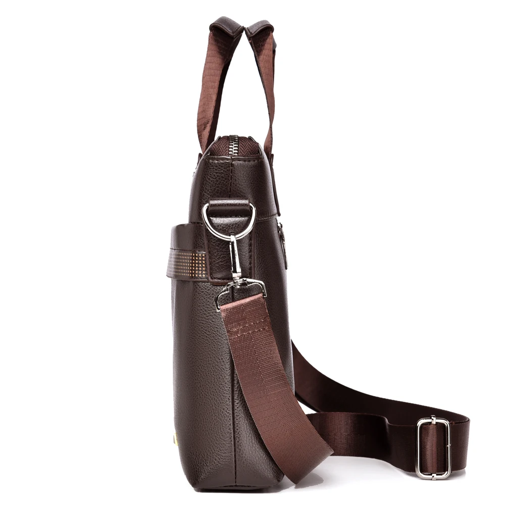 2026 新しい高級ブランド男のハンドバッグ革ラップトップブ - Luxury Tote Bags With Zipper のレビューと価格