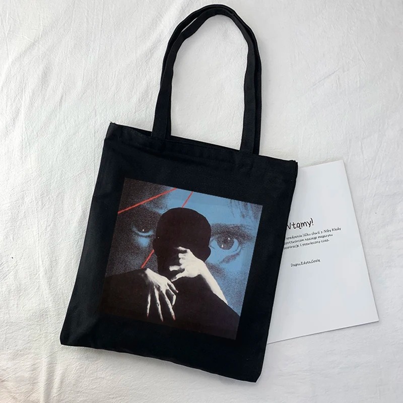 ホラー女性キャンバスバッグパンクヴィンテージダーク大容量イン - Canvas Tote Designer のレビューと価格