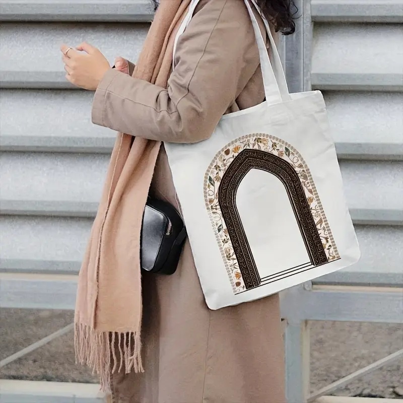 イスラム教徒スタイルのトートバッグ キリスト教徒のトートバッ - Canvas Tote Designer のレビューと価格
