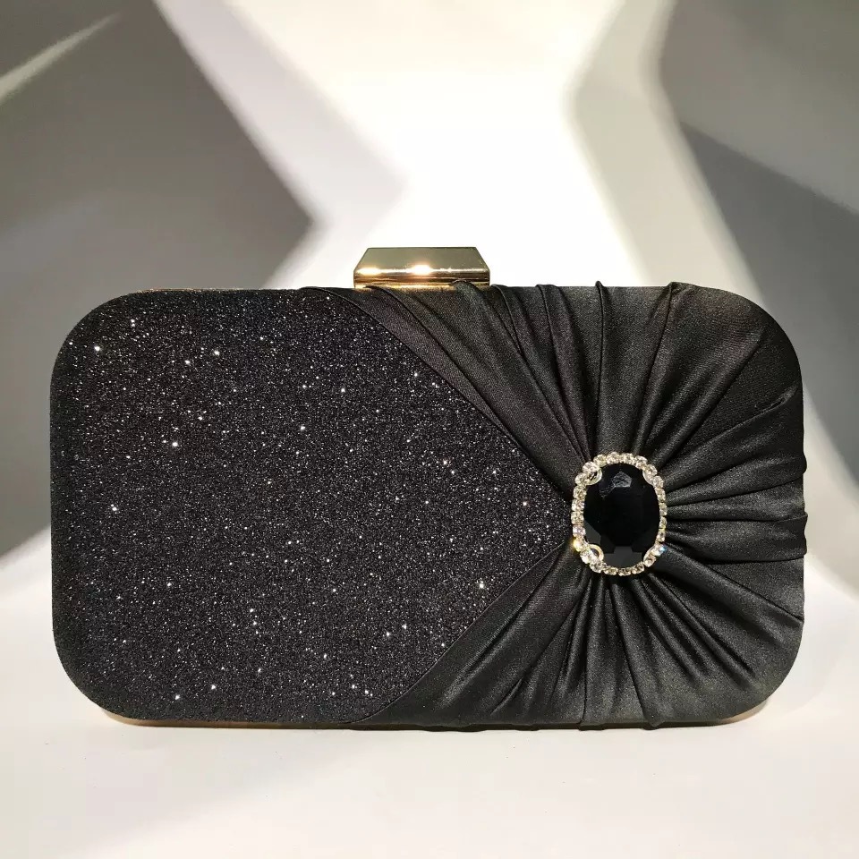 シルバー高級クリスタルイブニングバッグフラワーデザイナーダイ - Luxury Bags Made のレビューと価格