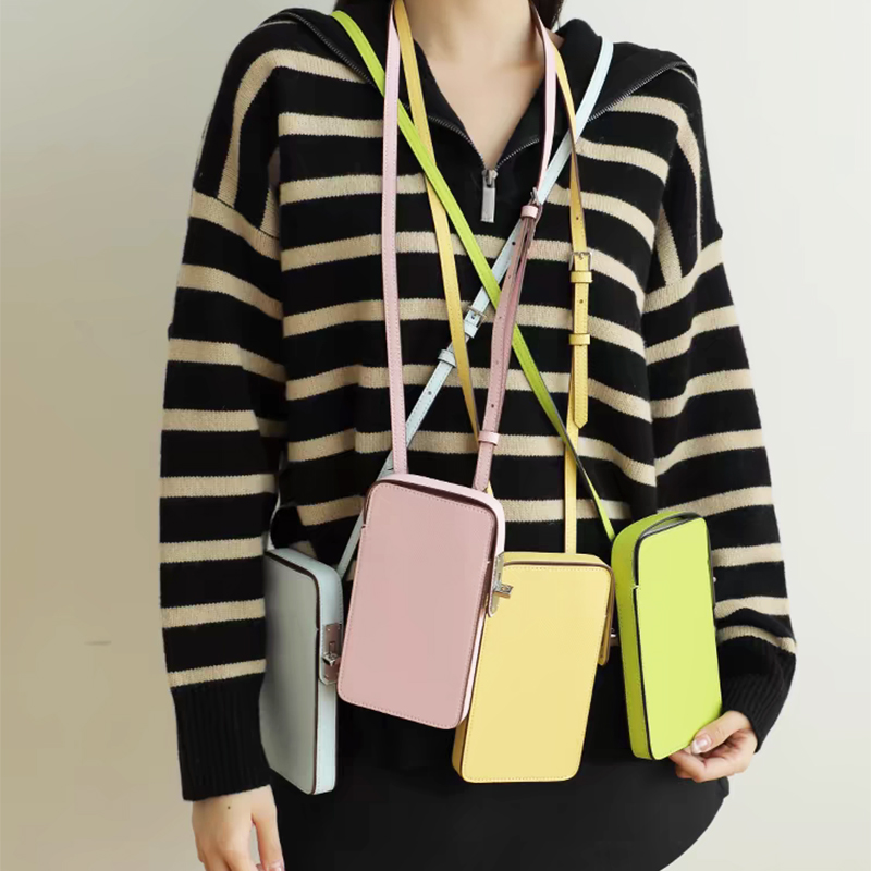 女性のための本革のクロスボディフォンバッグ,カスタム名のハン - Luxury Bags Outlet のレビューと価格