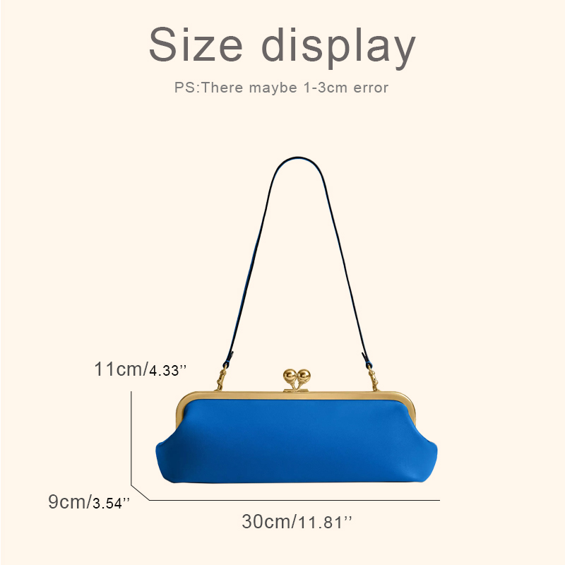 キスロックフレームバッグ 30cm レディース 高級デザイナ - Luxury Bags Outlet のレビューと価格