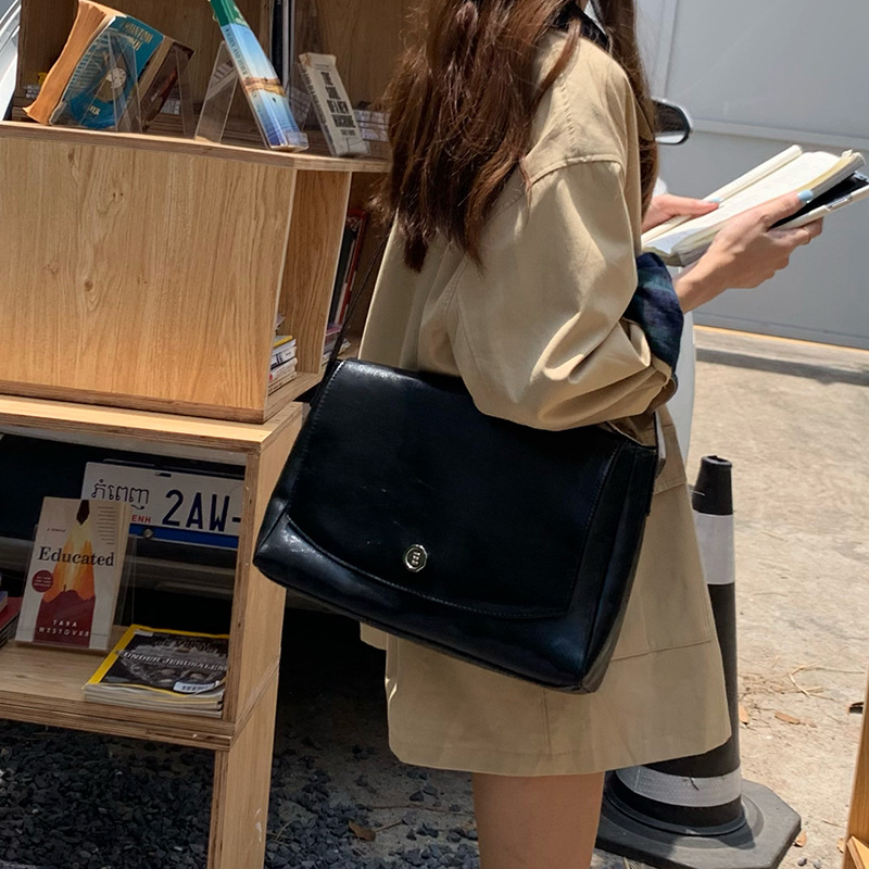 Cgcbag-女性用のビンテージスタイルの合成皮革バッグ,大 - Luxury Tote Bags With Zipper のレビューと価格