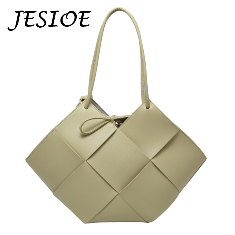 高級大型トートバッグ女性菱形大容量ショッピングハンドバッグ女 - Luxury Bags Trending のレビューと価格