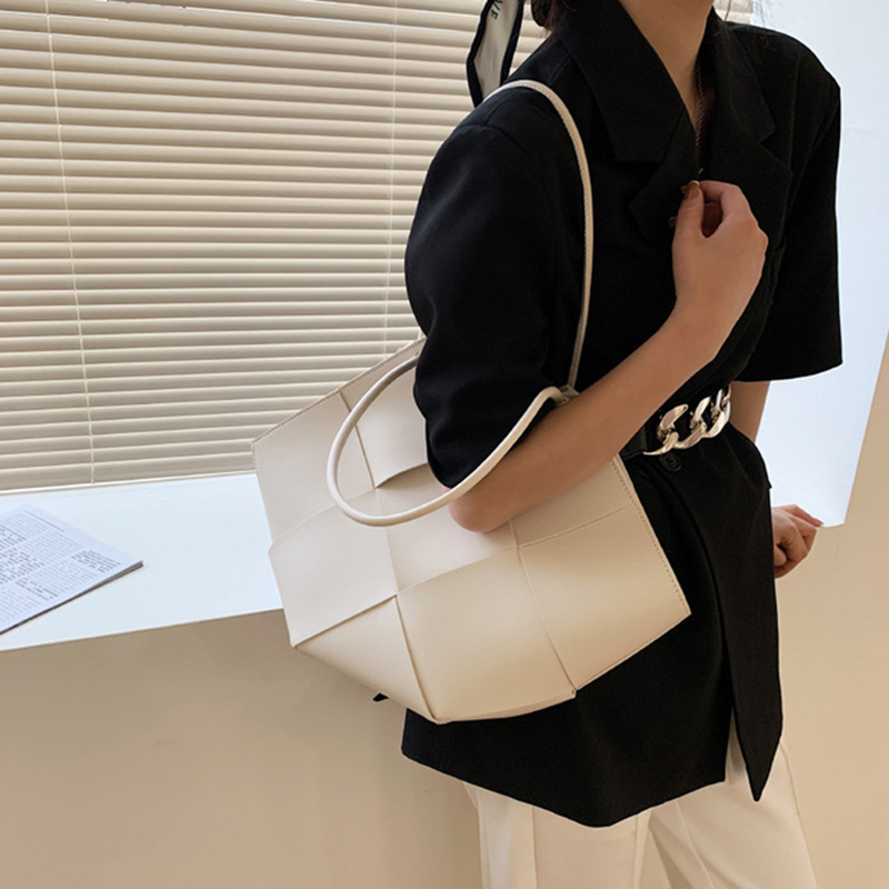 高級大型トートバッグ女性菱形大容量ショッピングハンドバッグ女 - Luxury Bags Trending のレビューと価格