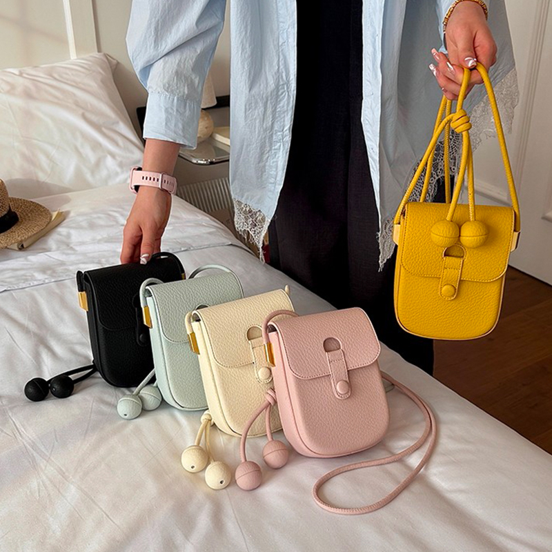 高級ブランドミニイエロークロスボディバッグ女性用ソフト PU - Luxury Bags Women のレビューと価格