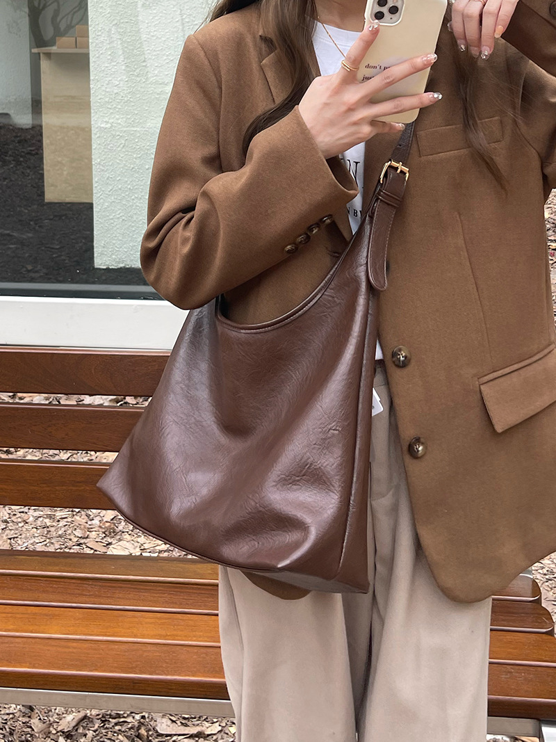 Cgcbag-女性用大容量クロスバッグ,高品質のソフトレザー - Luxury Tote Bags With Zipper のレビューと価格